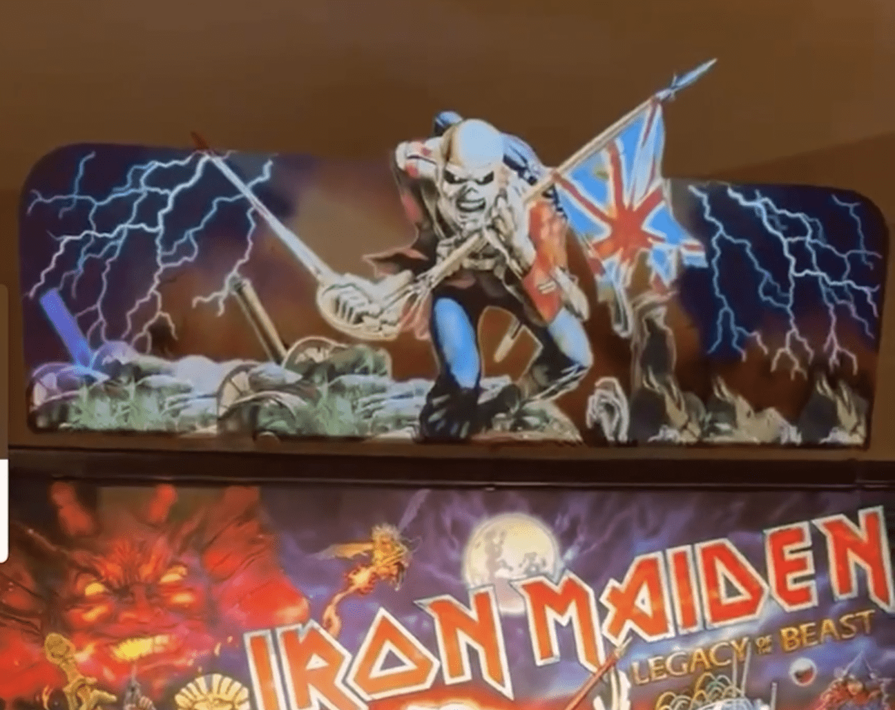 iron maiden topper